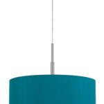 Turquoise pendant light for kitchen island 