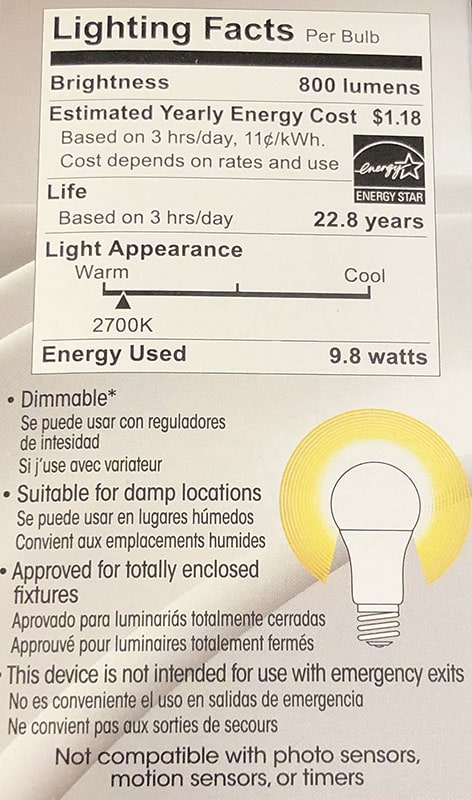 led light bulb facts