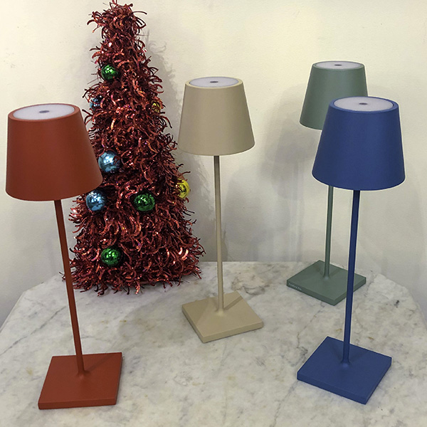 Rechargeable lamps make great gifts