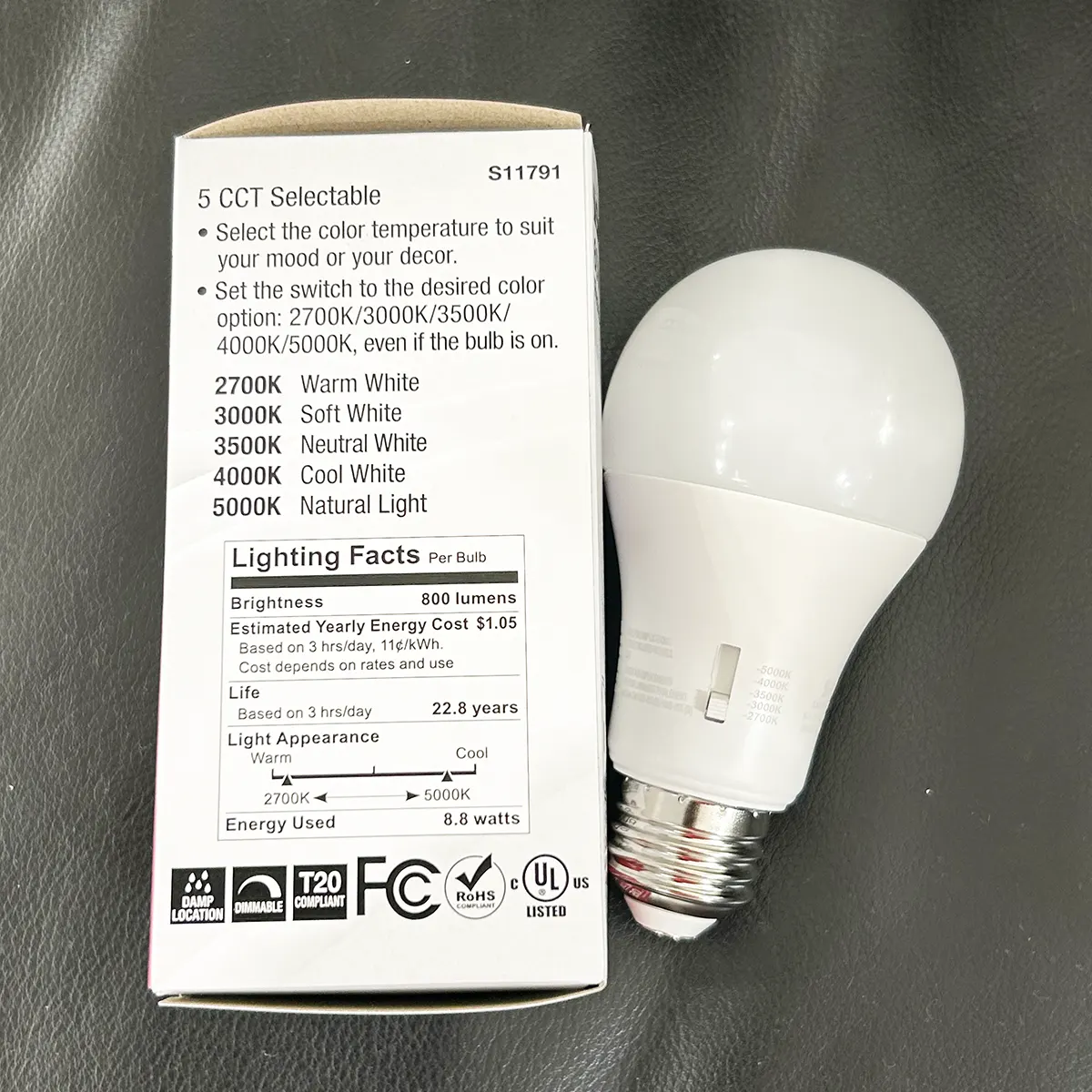 temperature-selectable-light-bulb