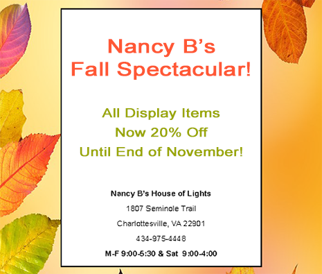 Nancy B Fall Sale 2025