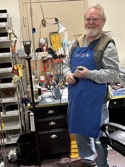 Having Fun at Nancy B's House of Lights