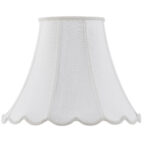 White lamp shape
