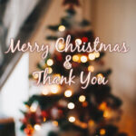 Merry Christmas and Thank You!