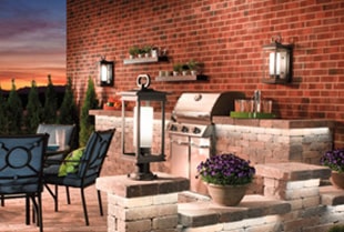 Exterior lighting by kichler