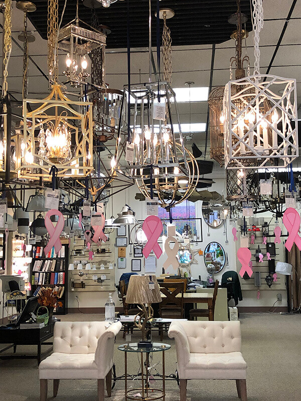 Lighting Sale at Nancy B's