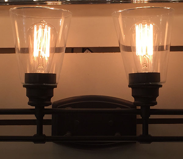 Vintage Lighting Scones at Nancy Bs